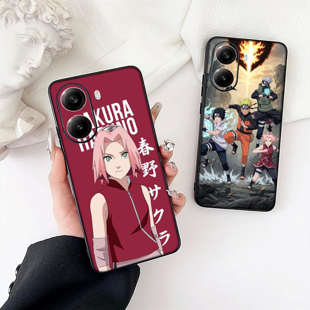 Haruno Sakura Kakashi Sasuke Narutos Cover for Samsung Galaxy A06 A05 A14 A50 A51 A52 A12 A13 A23 A70 A07 A25 A26 A72 A56 Case