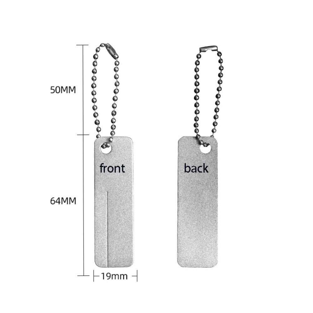 Hard Fishing Hook Sharpener Grindstone Camping Tool Knife Sharpener Outdoor Camping