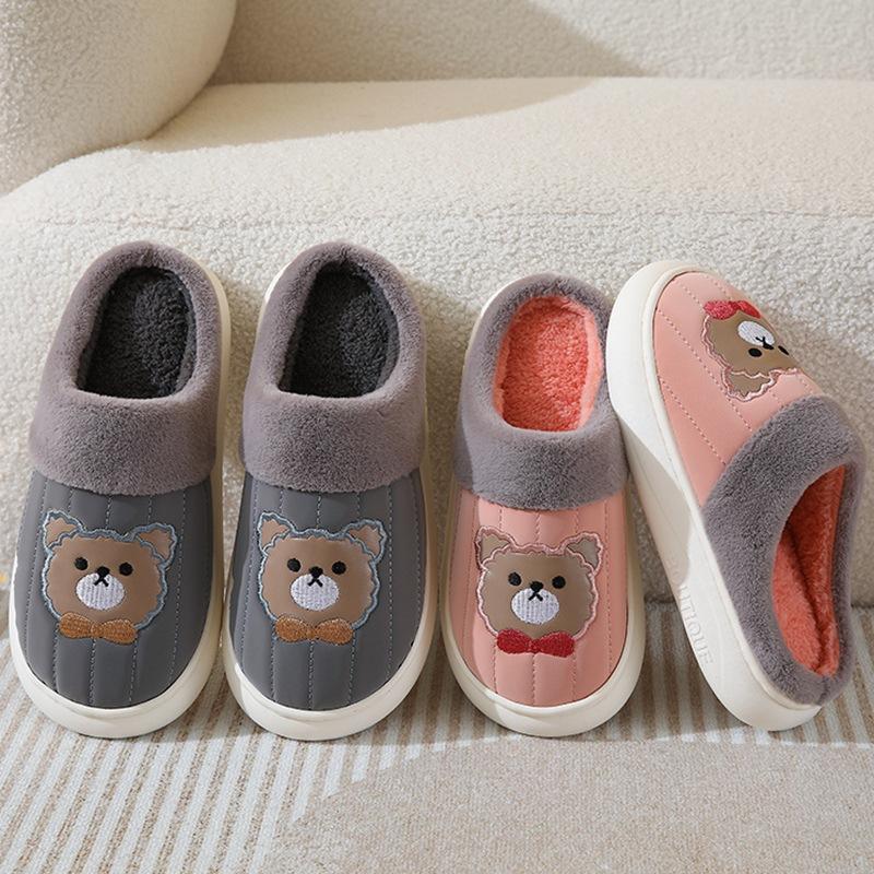 Unisex Cotton Slippers for Indoor Home Use, Soft Shoes for Everyday Wear