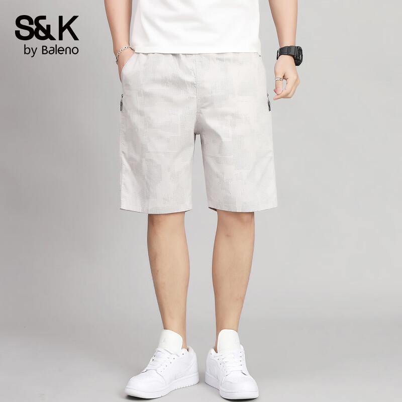 Baleno Men s S&K Pure Cotton Casual Shorts 2XL
