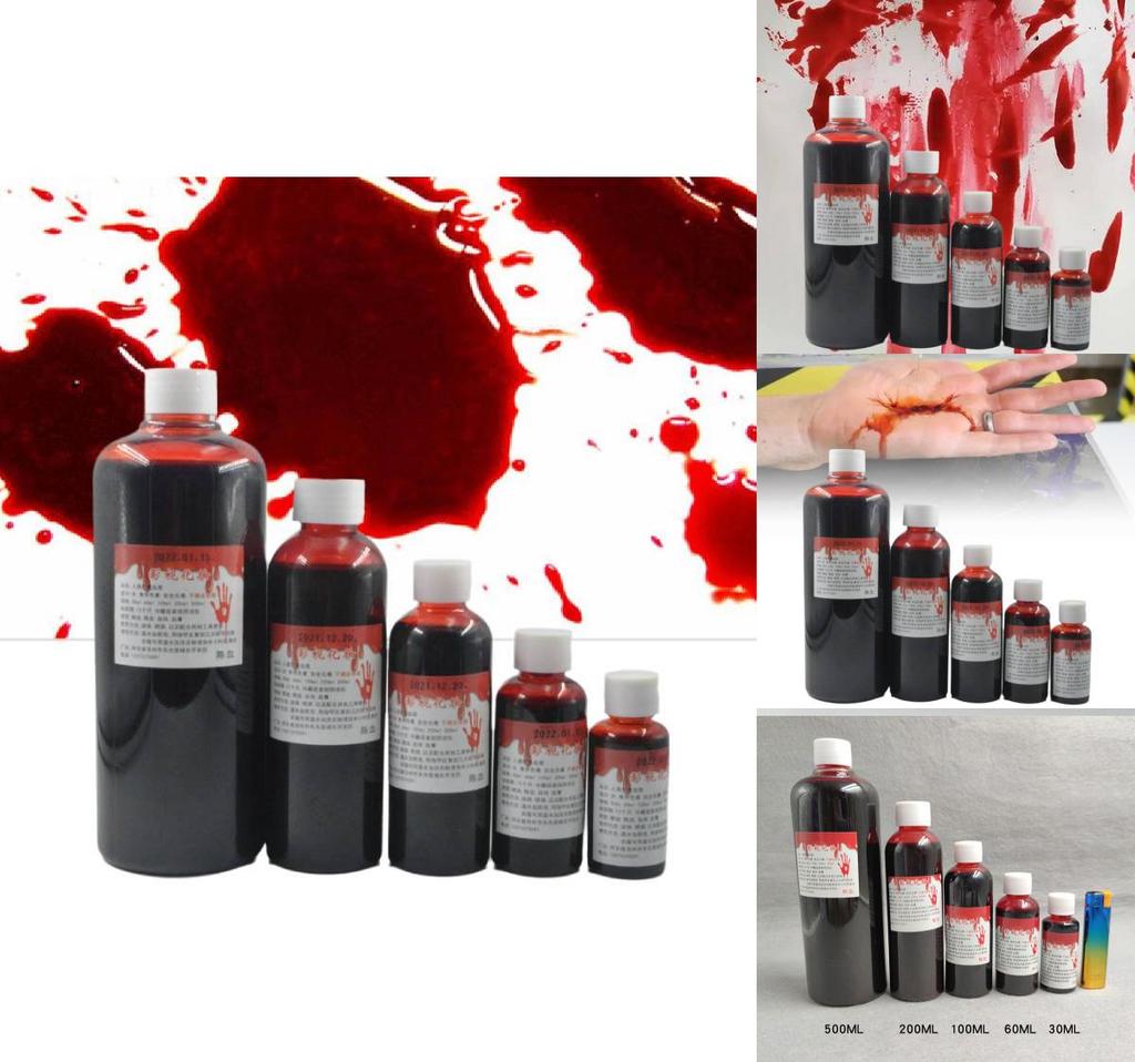 Realistic Halloween Blood Plasma Fake Blood Bags For Creative Costume Effects And Pranks