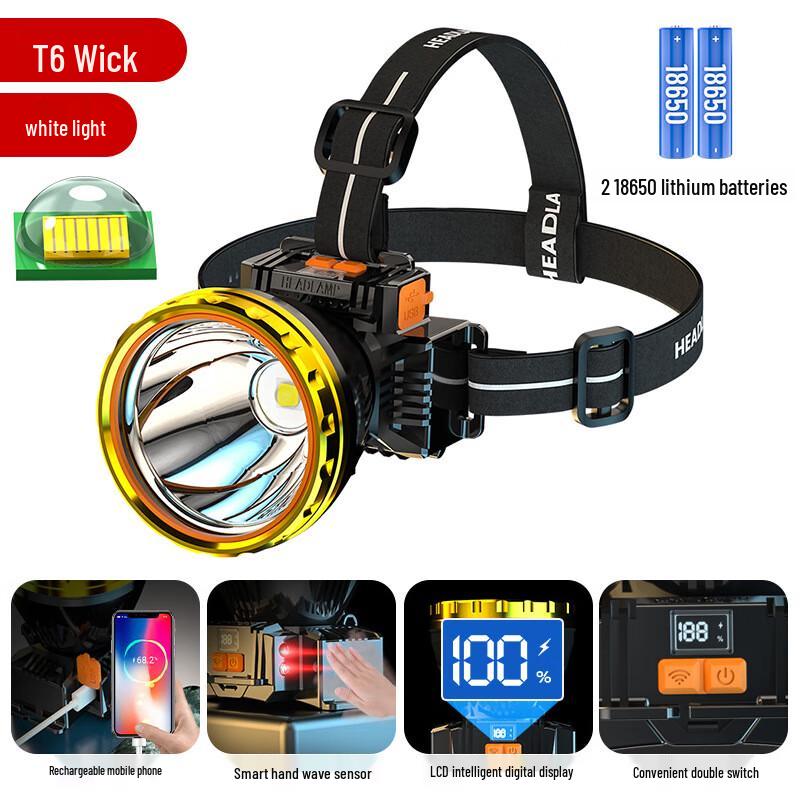 

Dream Bubble T6 LED Rechargeable Headlamp