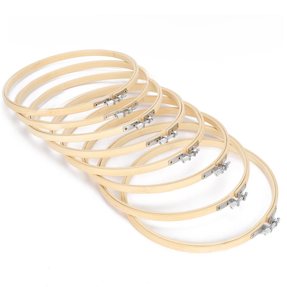 

Пяльцы для вышивки крестом, регулируемая рамка для вышивки крестом, круговая вышивка, эластичный зажим, швейные инструменты, 8 шт., 20 см