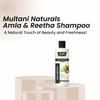 Multani Natural Amla & Reetha Herbal Hair Shampoo 650 ml Natural Cleansing Shine Boost Gentle Daily Care For Hair Types