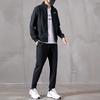 Li Ning Logo Casual Sports Solid Color Zip Jacket Men jackets Black AWDPA03-2