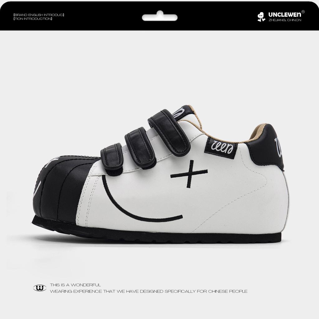 Mi You, Dudu Planet's new Velcro big head thick sole inner height-increasing shoes women's casual board shoes sports little white shoes