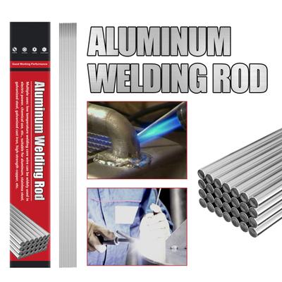 10Pcs Aluminum Welding Rods High Strength Corrosion Resistant Durable Low Temperature Aluminum Weld Rods Repair Tools Electric Power