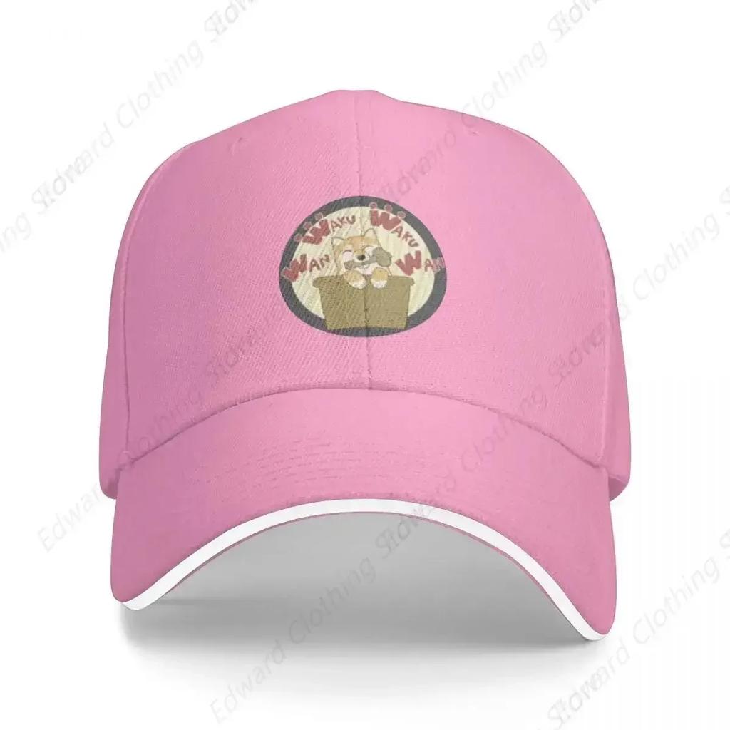 Do It Yourself!! WAKU WAKU WAN WAN Logo Baseball Cap Thermal Visor Cute Golf Hat Women Hats Men's