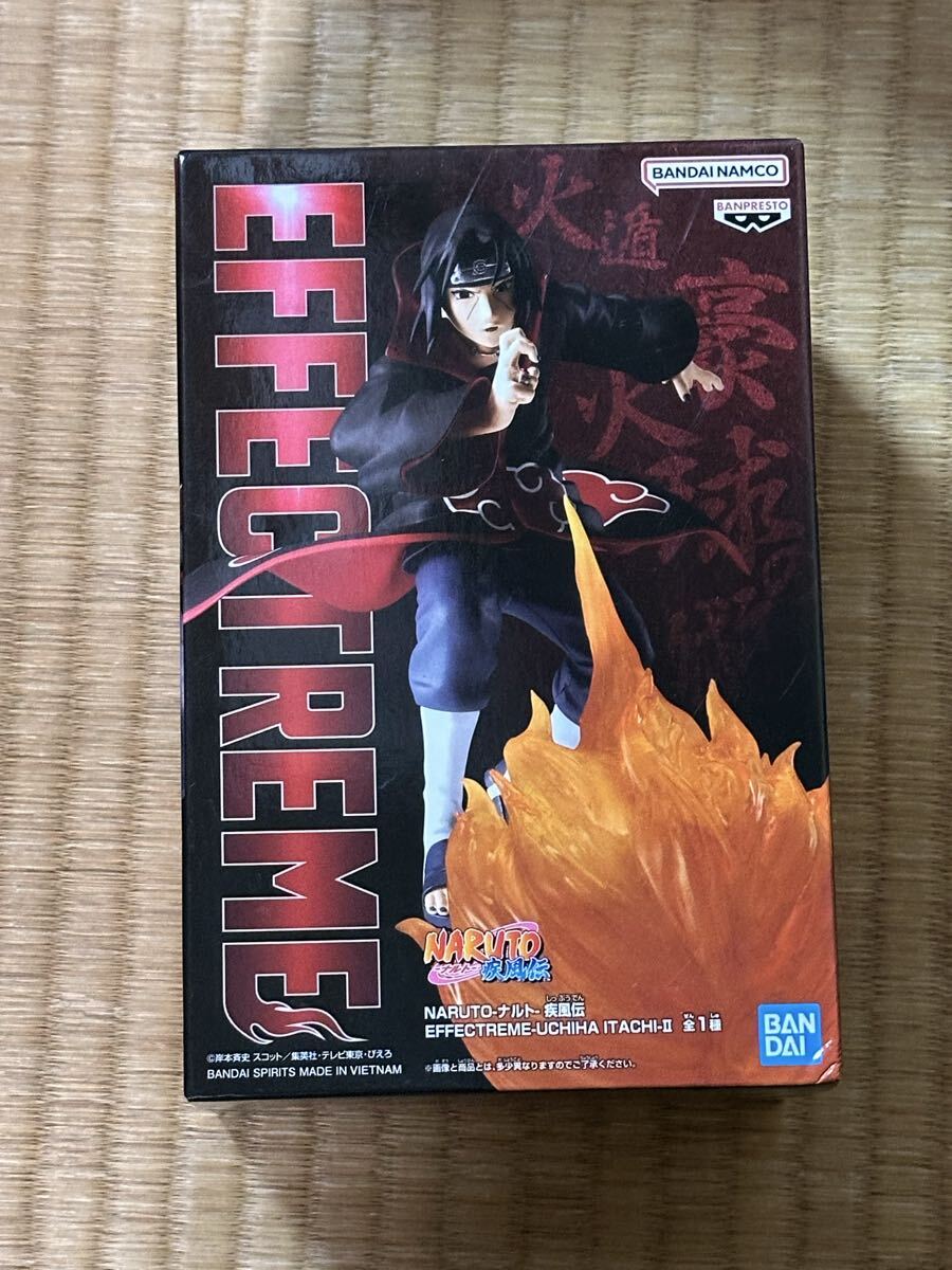 [USED] New NARUTO Shippuden EFFECTREME UCHIHA ITACHI Figure BANDAI