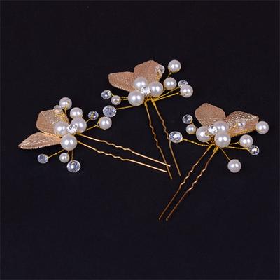 Jewelry Hairpin Handmade Hair Accessories Pearl Material Decoration Small Wholesale