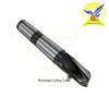 White Steel Taper Shank Keyway Milling Cutter, 2 Flutes, 14-50mm, High-Speed Steel