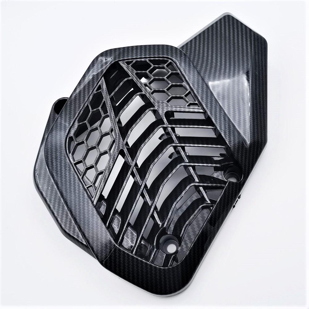 Carbon Fiber Radiator Cover & Cap for HONDA ADV150 & PCX150 (2019+), Easy Install