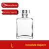 High-Grade Transparent Glass Square Perfume Spray Bottle