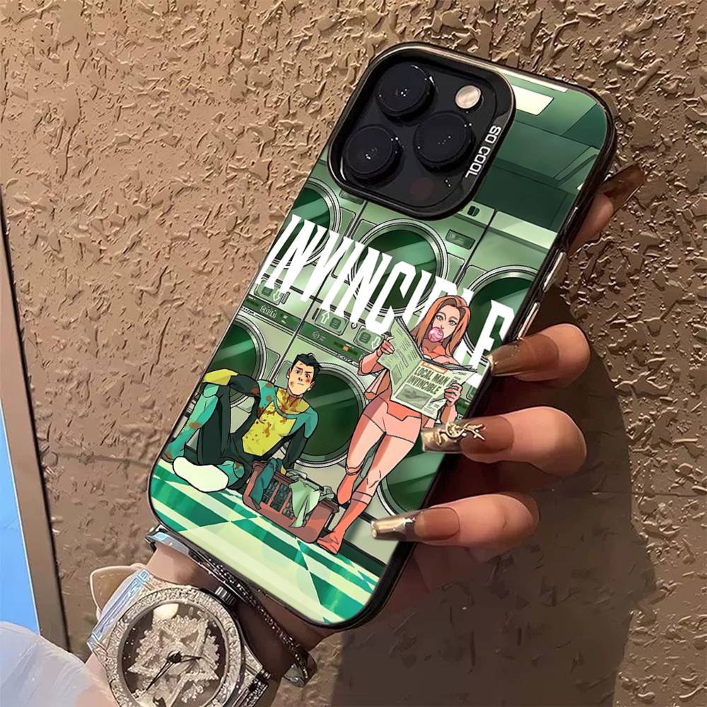 Invincible Superhero Anime Phone Case For IPhone 17 16 15 14 13 Pro 12 11 Pro Max PLUS Color Back Cover