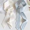 Polka Dot Long Silk Scarf Retro Scarf Headband Trendy Thin Scarf Decoration Neckband  for Women