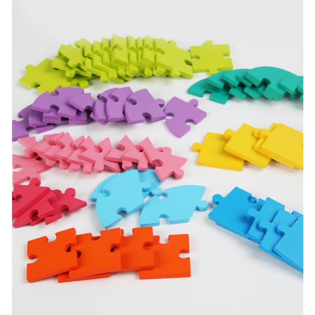 Children Logic Puzzle Tangram Toys Montessori Thinking Educational Games Matching Puzzle Brain Game Letter Animal Jigsaw for Kid