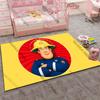 Tappeto Carino Pompiere S Sam Nuova Uscita! Tappeto per Soggiorno Camera da Letto, Stanza dei Bambini, Tappetino Durevole Lavabile in Lavatrice, Regali per Bambini