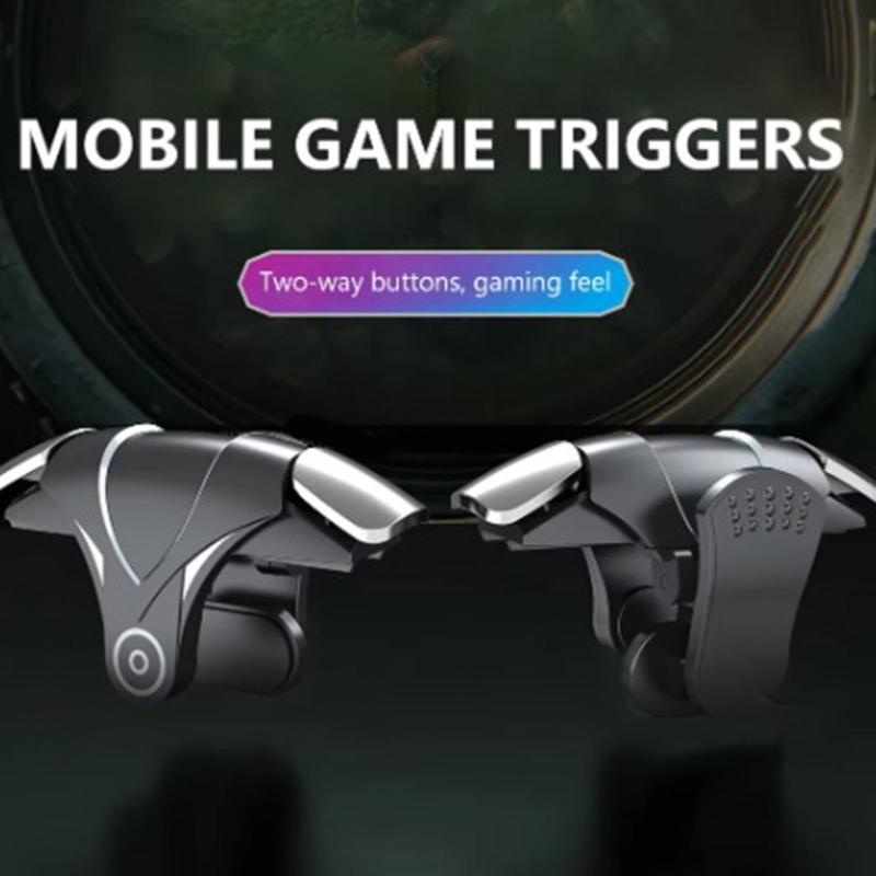 Mobiler Gamecontroller-Verbesserer ABS Metall Bequem für 14mm Dicke Telefon Gaming Verbessert Schüsse Präzision