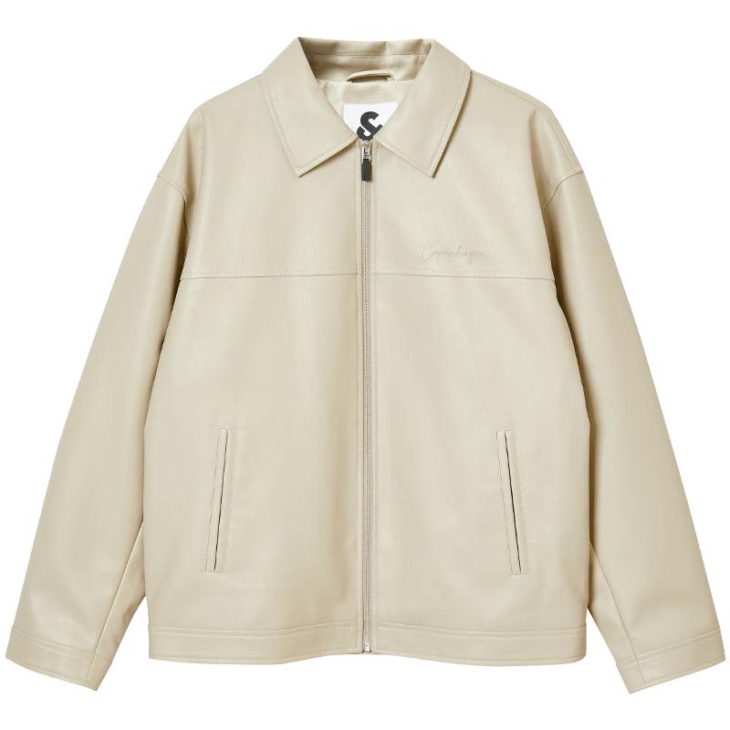 

JACK&JONES Men s Spring Letter Embroidered Loose Fit Jacket XL