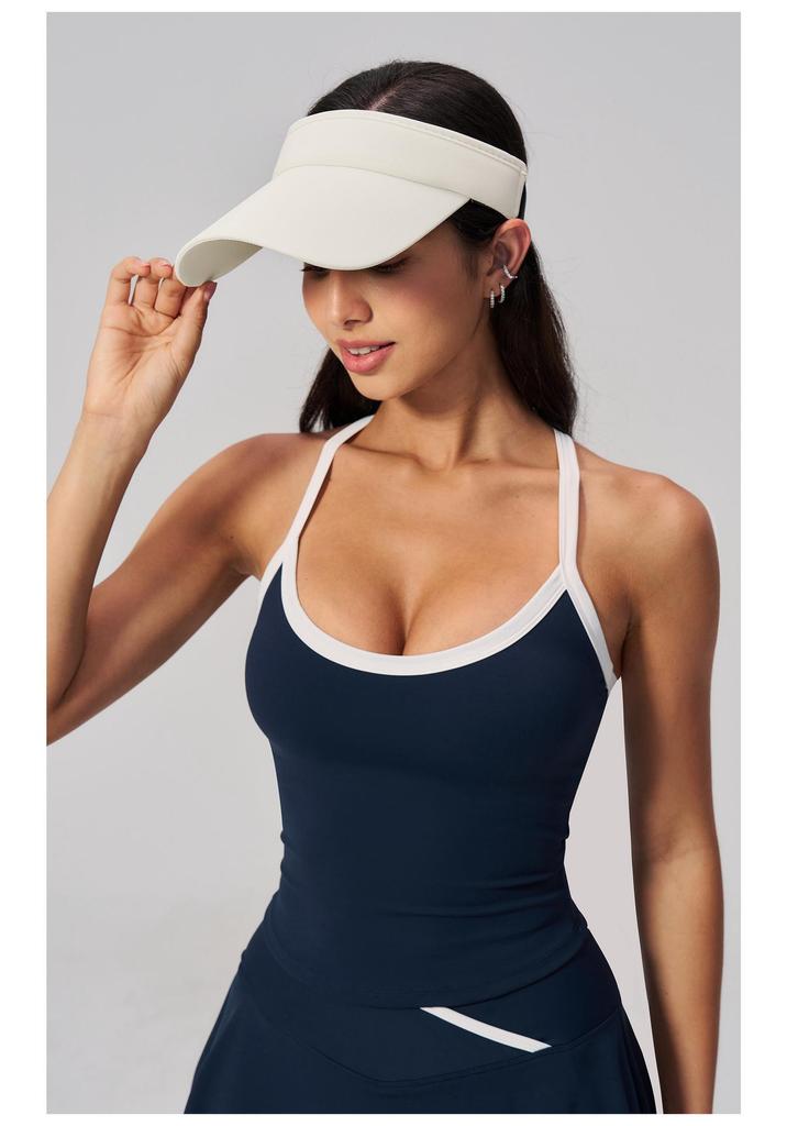 2026 Women's Adjustable Sun Protection Visor for Tennis, Yoga, and Running