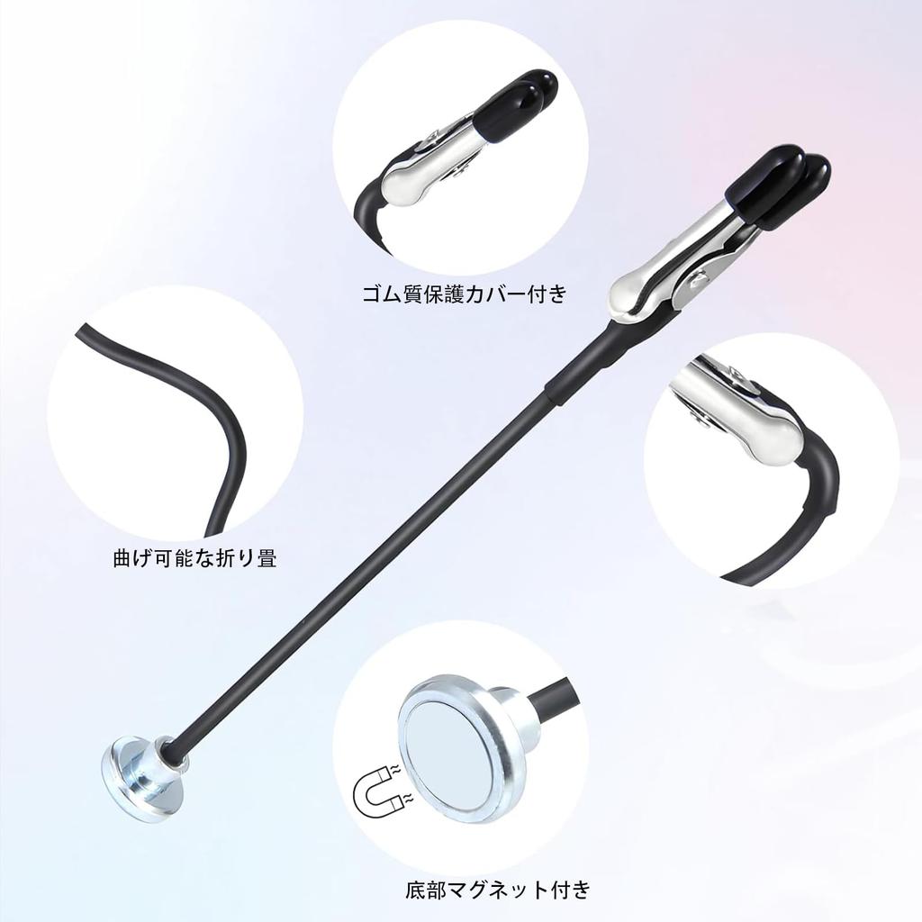 seninga Magnetic Painting Clip Painting Sticks 16 Pieces Stand Painting Base Tool Painting Tools Case (Storage Included)