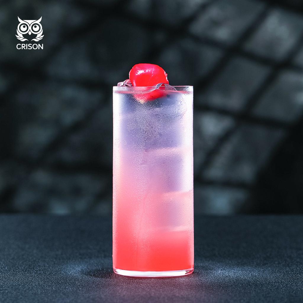 PRE02 CRISON Japanese Style Minimalist Colins Cup/cocktail Glass Household Minimalist Design Water Cup, Juice Cup