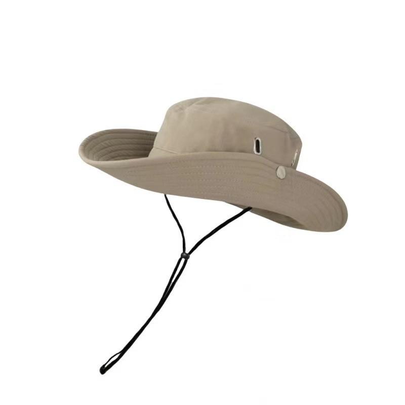 Mens Wide Brim Sun Hat With Adjustable Flap For Outdoor Fishing And Hiking