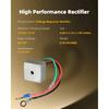OCPTY Voltage Regulator Rectifier Fits 2014 EZ Go Terrain 1500 2014 EZ Go Terrain 250 2014 EZ Go TXT 27739-G01 2014 EZ Go RXV
