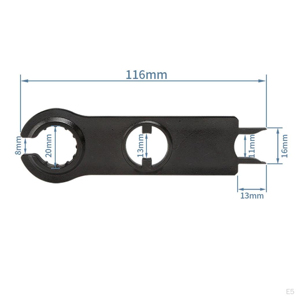 2Pcs Solar Stecker Schraubenschlüssel Metall Schraubenschlüssel, Montage, Demontage, Tragbare Sparen Sie Zeit und