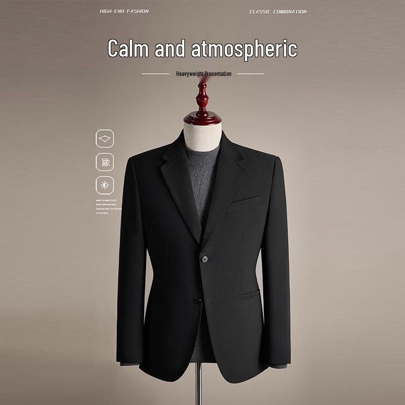 ROMON Men's Autumn/Winter Business Formal Suit Jacket