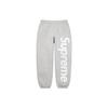 Supreme Satin Appliqu Sweatpants 'Green White' Men's SUP-FW22-439
