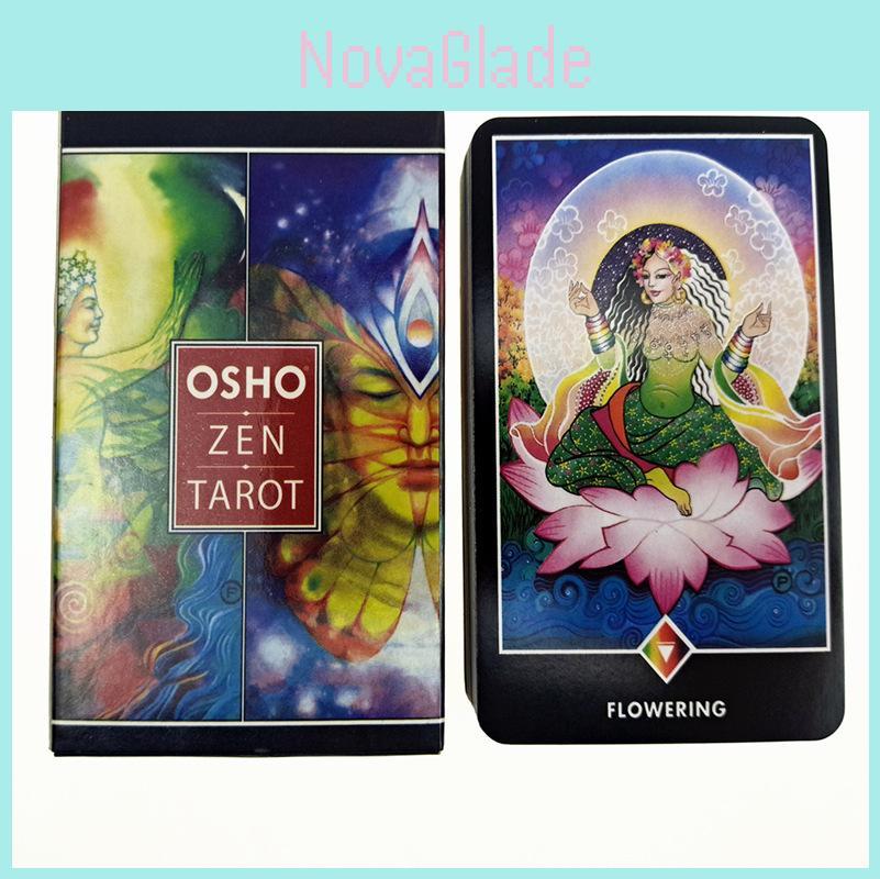 Osho Zen Tarot Card Deck With Copperboard Material For Meditation And Spiritual Games