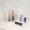 Sac de rangement Transparent à fermeture éclair, 10 pièces, sac d'emballage de cosmétiques divers