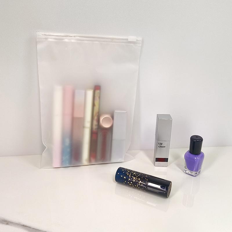 Sac de rangement Transparent à fermeture éclair, 10 pièces, sac d'emballage de cosmétiques divers