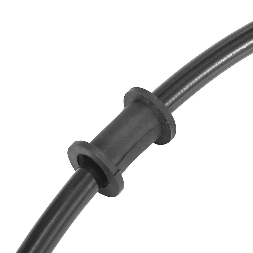 Motoforti Motorcycle Brake Clutch Hose Hose Hydraulic Reinforced Motorcycle Stainless Steel 28°+90° Black 50cm