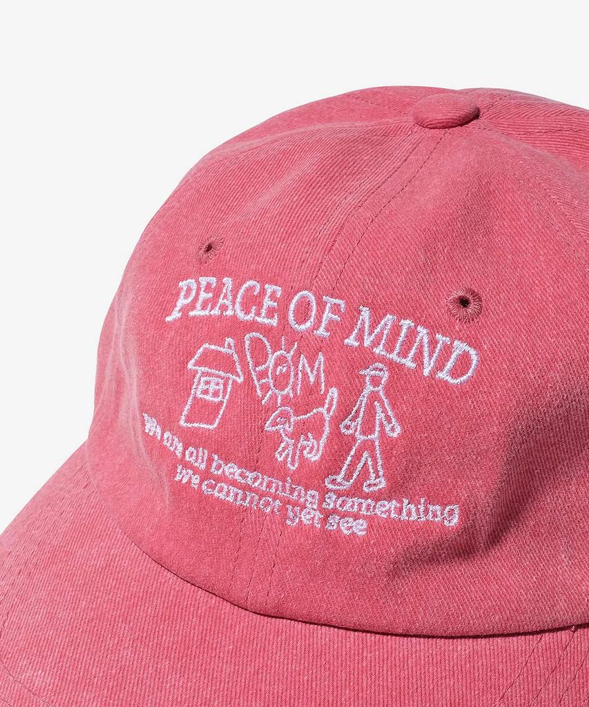 Beollunpeulenjeu Peace Of Mind Pigment Ball Cap Red