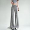 American Gray Slimming Flare Sweatpants 2026: High-Waisted, Drape Casual Sportswear Style