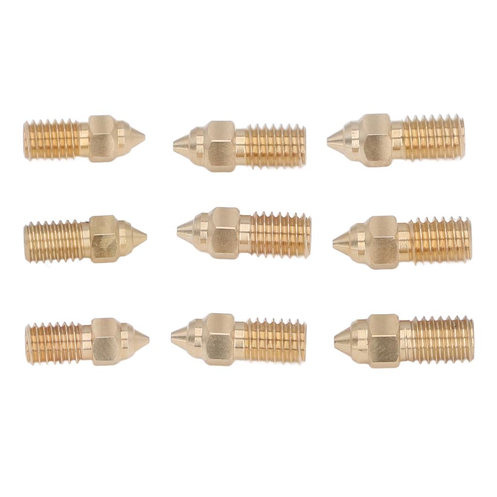 3PCS 3D Printer Extruder Nozzle M6 Brass High Speed Print Extruder Nozzle для Ender 3 V3 SE