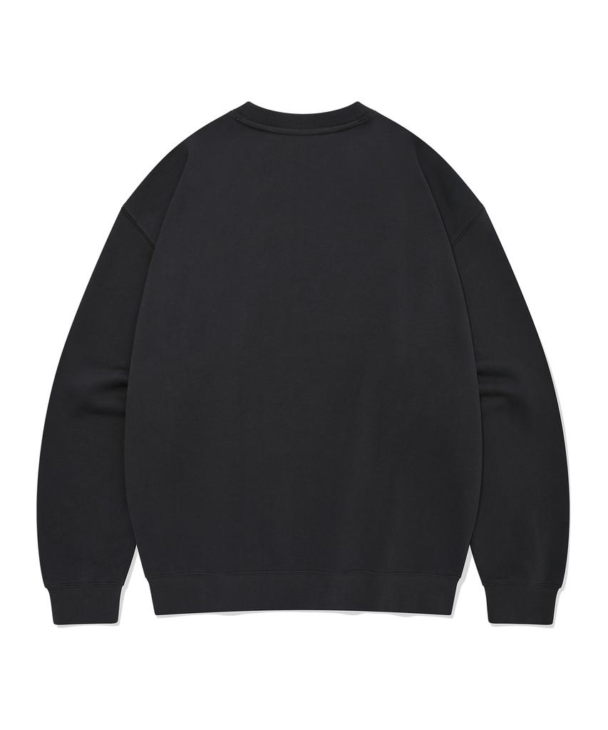 COVERNAT Small Authentic Logo Sweatshirt Charcoal