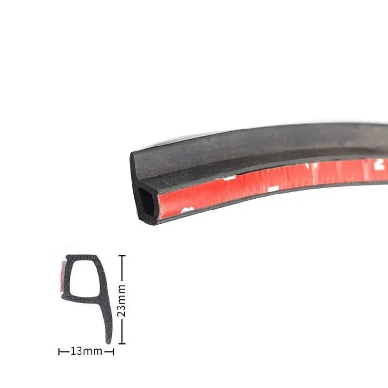 Car Door Seal Strip Auto Rubber Door Sealing Strips Car Door Protector Door Guard Noise Insulation Soundproof Z P D Type Seals