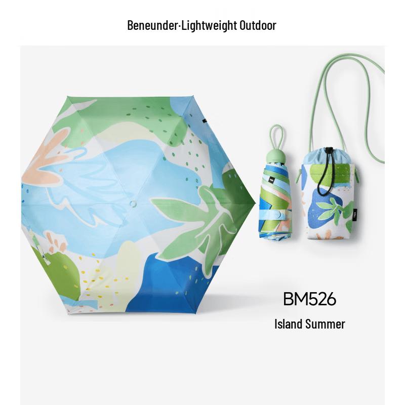 Banana Umbrella BM526 Five-Fold Sunscreen Umbrella