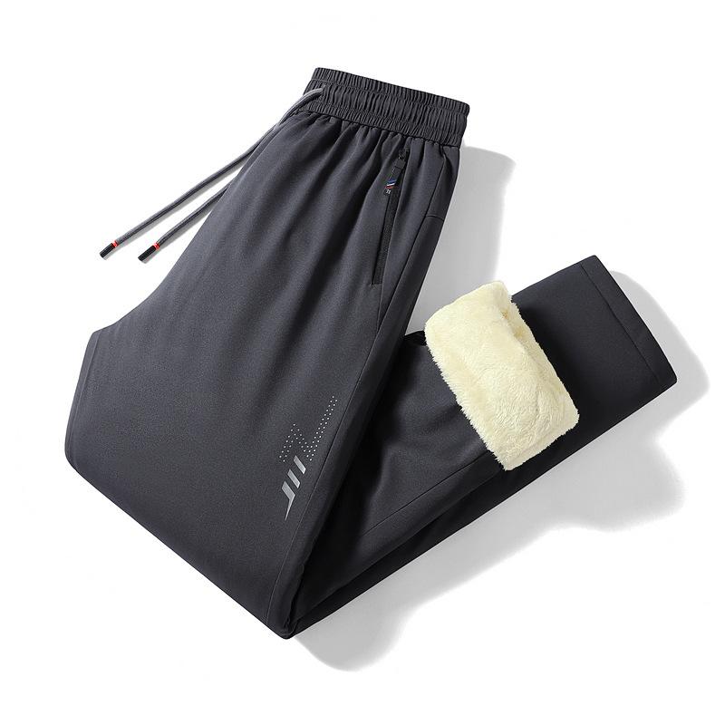 Dm 8XL Velvet Pants Sports Pants Men's Lamb Velvet Cotton Pants Large Casual Pants Men