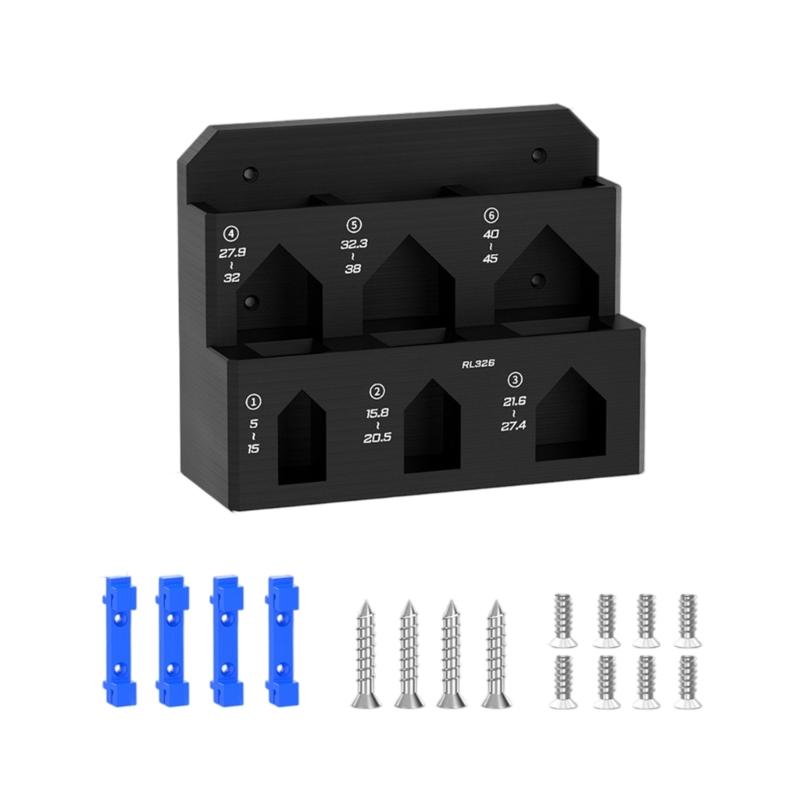 Universal Cycling Repair Stand With 8 Magnetic divisions For Safe Bike Care And Wall Storage Solution
