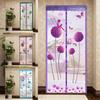 Elegant Dandelion Mosquito Door Net With Magnetic Mesh For Insect Protection