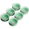 Taozhi Celadon Goldfish Kung Fu Teacups