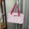 New Cartoon Kitty travel luggage bag Student fitness bag Portable storage bag Kawaii Tote HandBags Large capacity Travel handbag