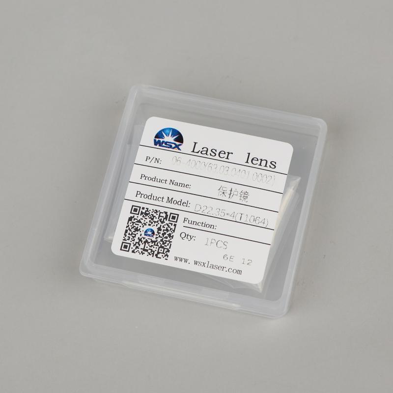 Laser Protection Lens High Transmittance Scratch Resistant OD4+ for Fiber Laser Cutting Welding Operators