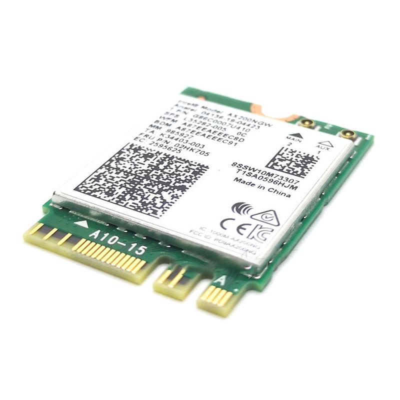 For Laptop Pc Wifi 6E Ax210 Bluetooth 5.2 M.2 Wireless Card Ax210Ngw 2.4Ghz 5Ghz 6Ghz 5374Mbps 802.11Ax Ax200 Adapter