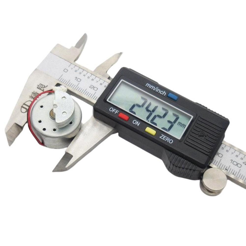 RRF300 DC Vibration Motor DC1.5-6V 24.2x12mm 2mm Shaft 5mm Length 4200RPM DC Motor For Toys Small Appliances
