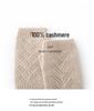 Women's 100% Pure Cashmere Half-Finger Knit Gloves - Warm & Simple Solid Color Design